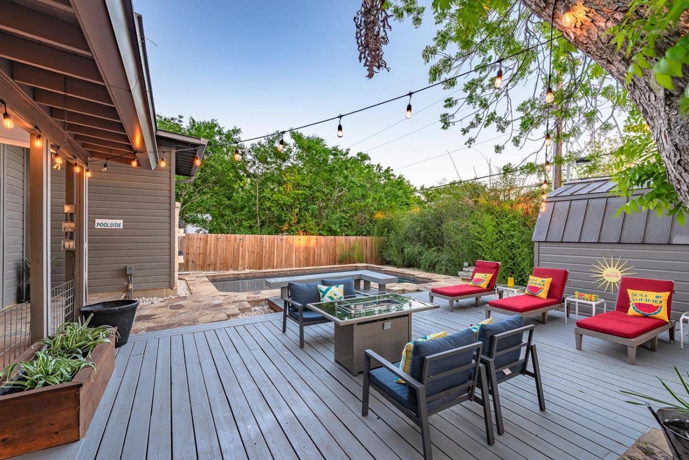 Serene Pool & Firepit In Stunning Home By Airport San Antonio Exterior photo