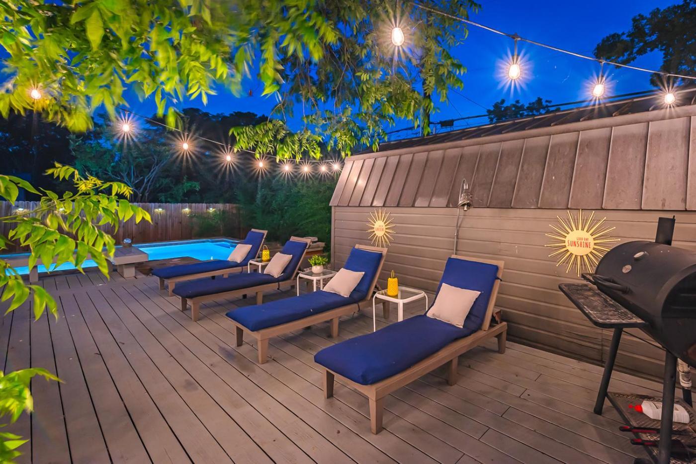 Serene Pool & Firepit In Stunning Home By Airport San Antonio Exterior photo