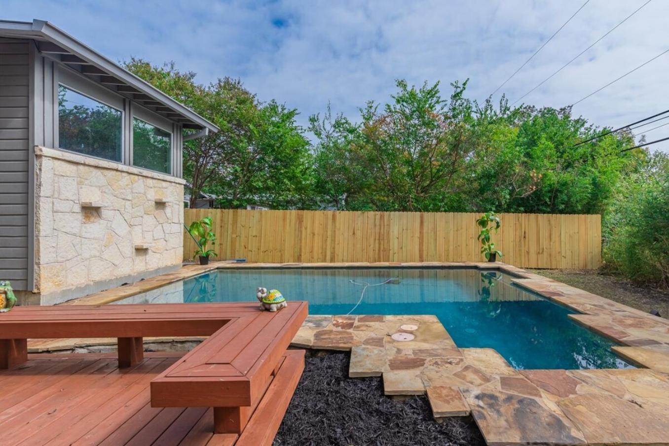 Serene Pool & Firepit In Stunning Home By Airport San Antonio Exterior photo